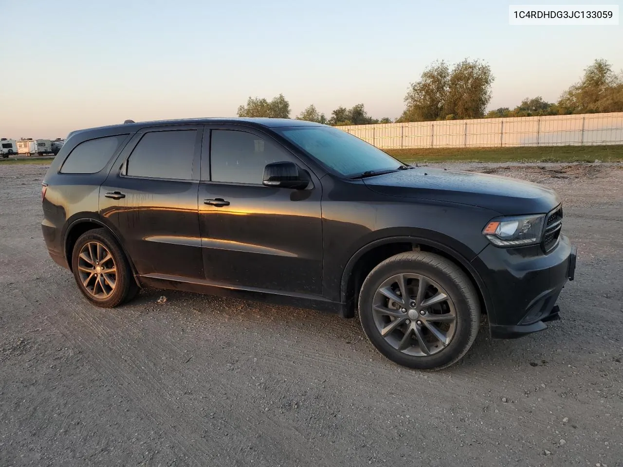 2018 Dodge Durango Gt VIN: 1C4RDHDG3JC133059 Lot: 74021654