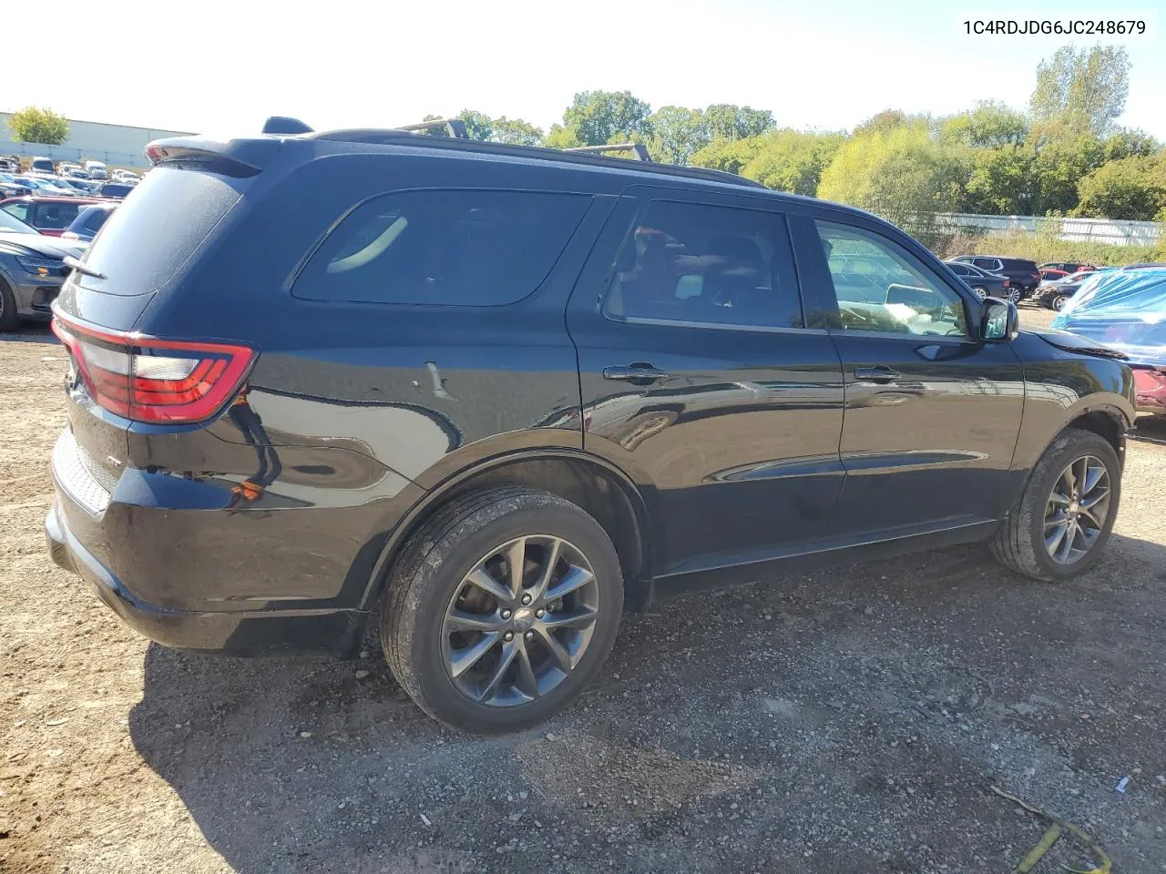 1C4RDJDG6JC248679 2018 Dodge Durango Gt