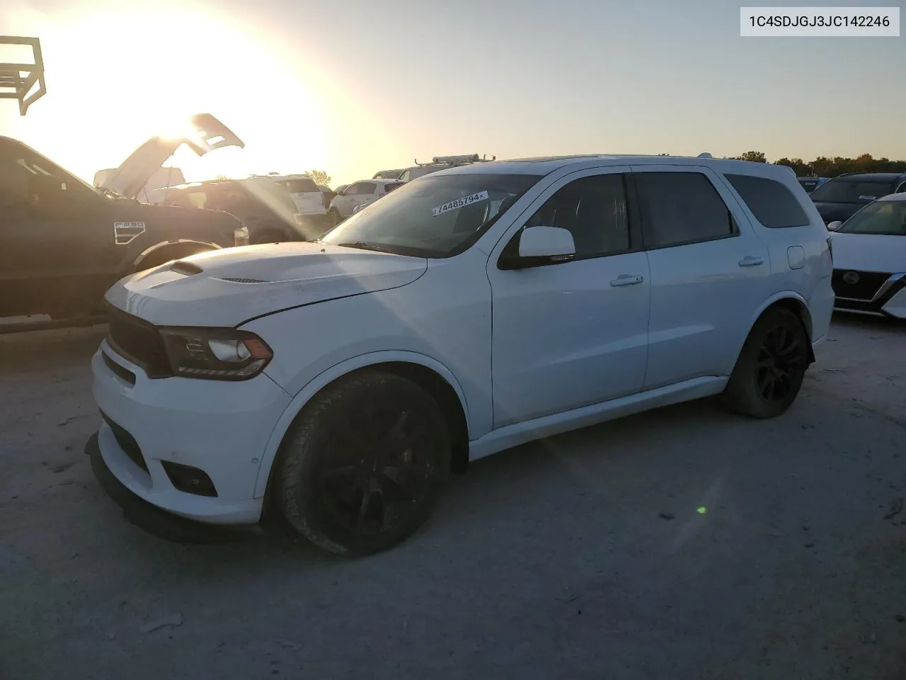 2018 Dodge Durango Srt VIN: 1C4SDJGJ3JC142246 Lot: 74485794