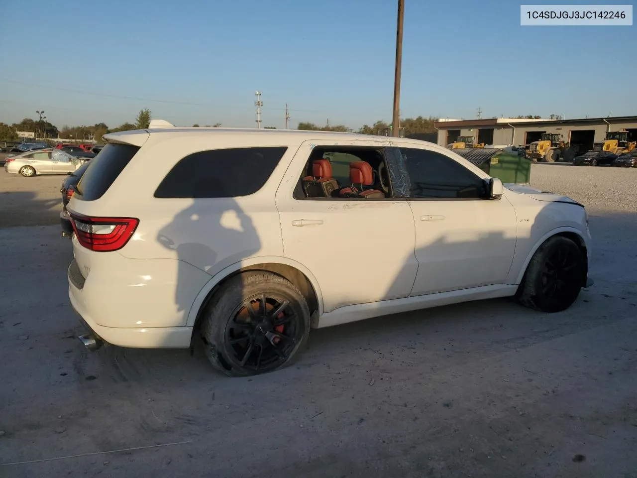 2018 Dodge Durango Srt VIN: 1C4SDJGJ3JC142246 Lot: 74485794