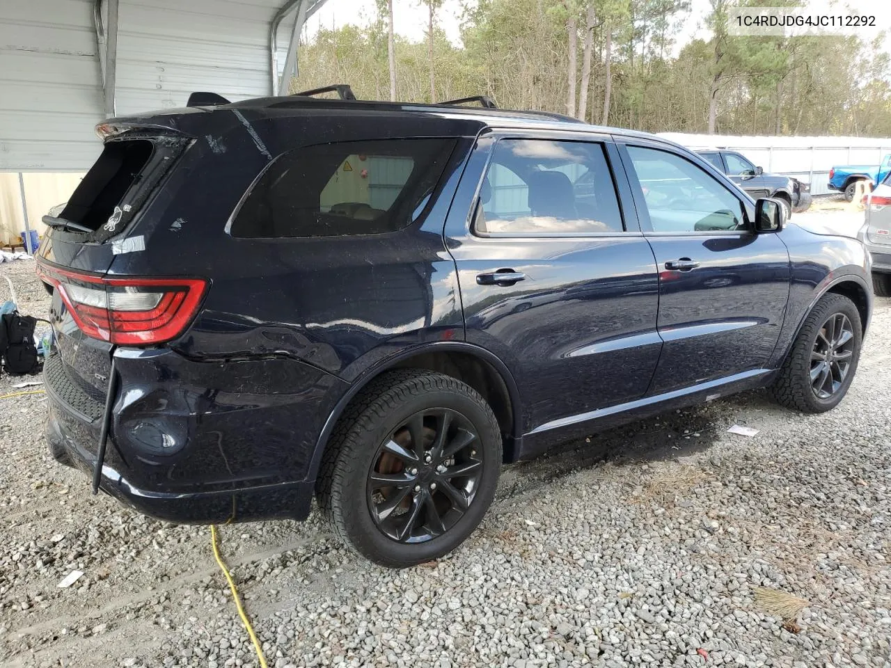 2018 Dodge Durango Gt VIN: 1C4RDJDG4JC112292 Lot: 74635674