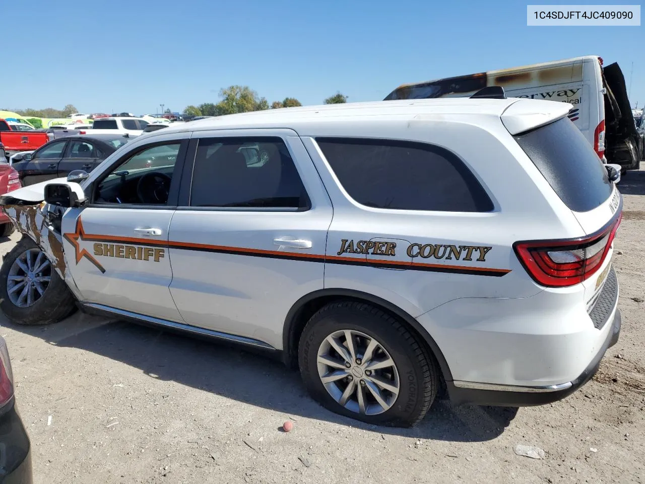 2018 Dodge Durango Ssv VIN: 1C4SDJFT4JC409090 Lot: 74636664