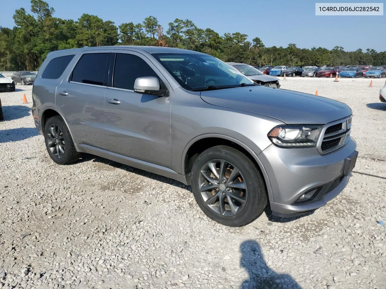 2018 Dodge Durango Gt VIN: 1C4RDJDG6JC282542 Lot: 75331914