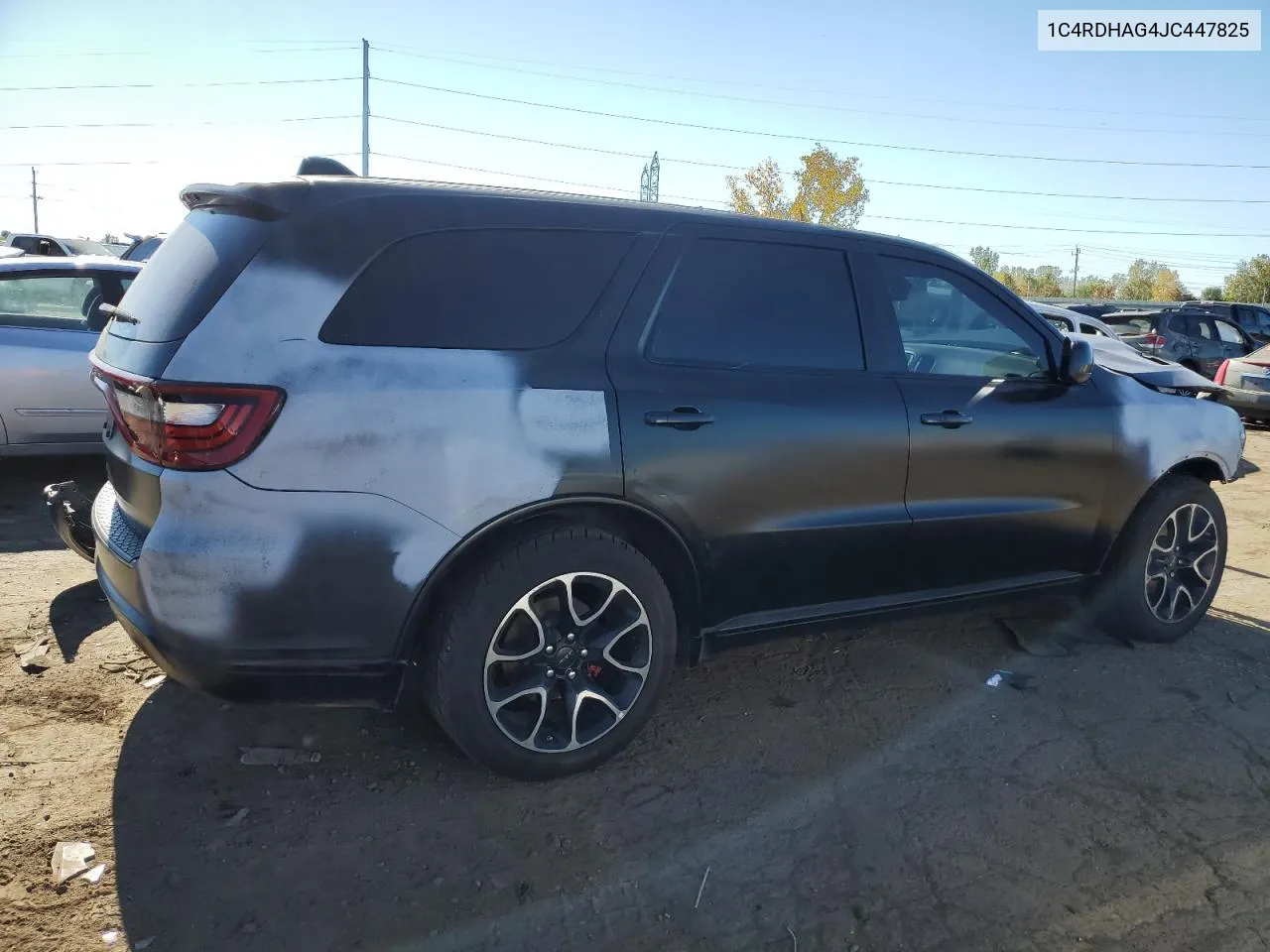 2018 Dodge Durango Sxt VIN: 1C4RDHAG4JC447825 Lot: 75684404