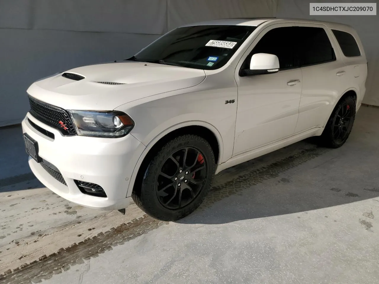 2018 Dodge Durango R/T VIN: 1C4SDHCTXJC209070 Lot: 75685684