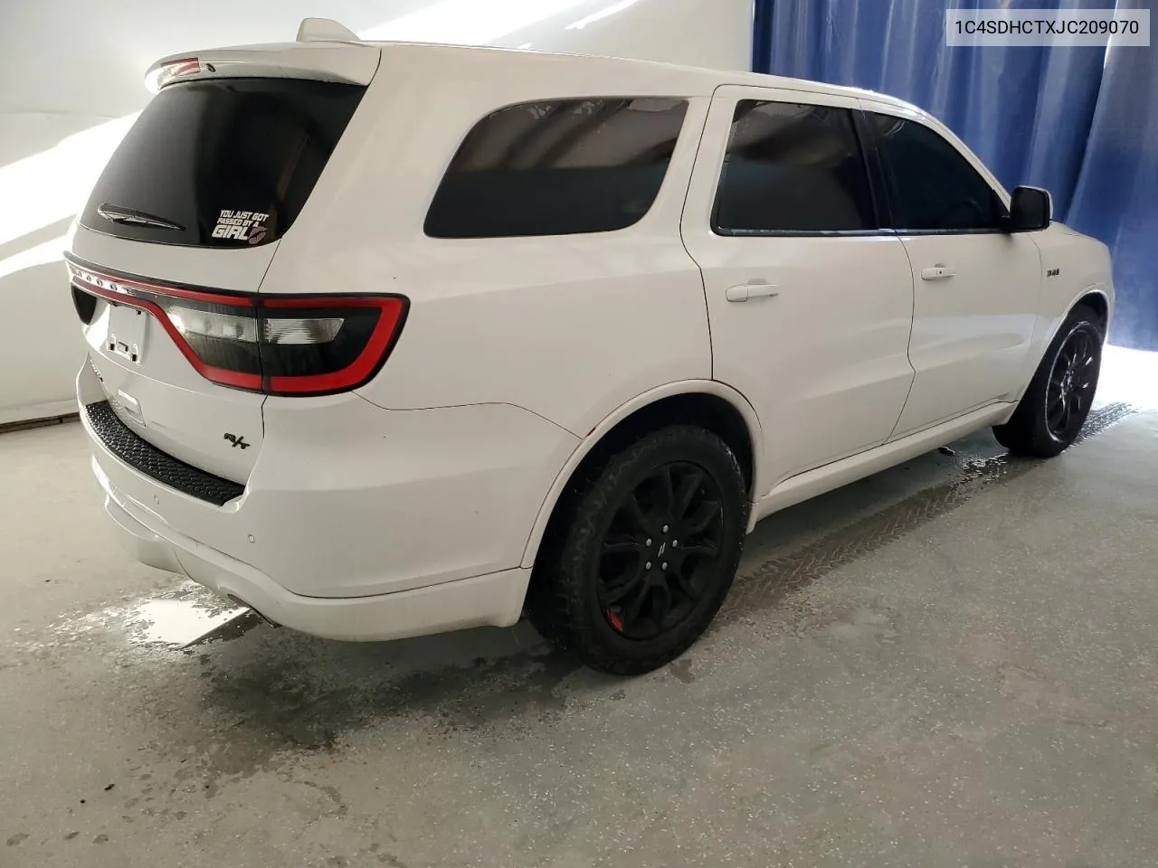 2018 Dodge Durango R/T VIN: 1C4SDHCTXJC209070 Lot: 75685684