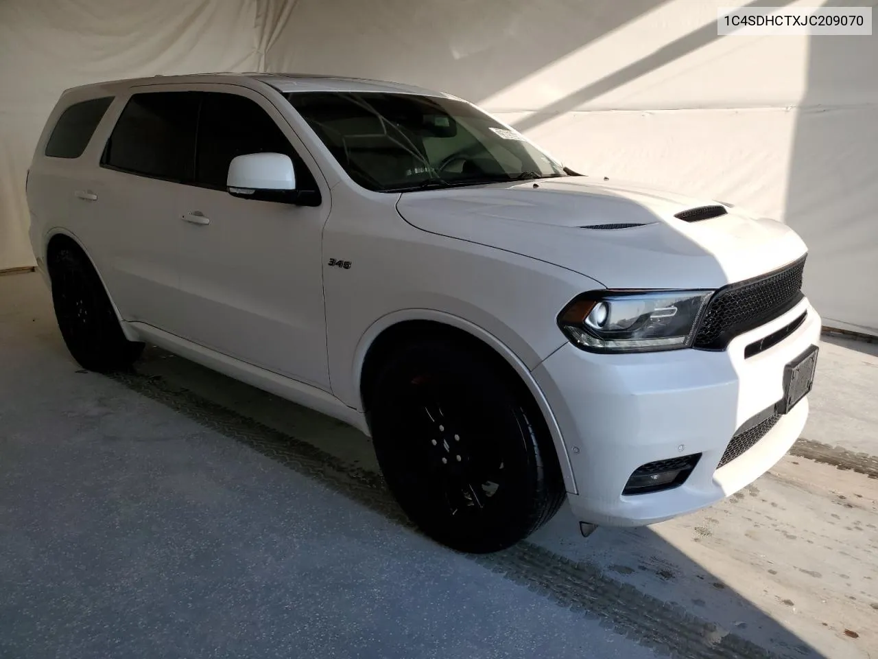 2018 Dodge Durango R/T VIN: 1C4SDHCTXJC209070 Lot: 75685684