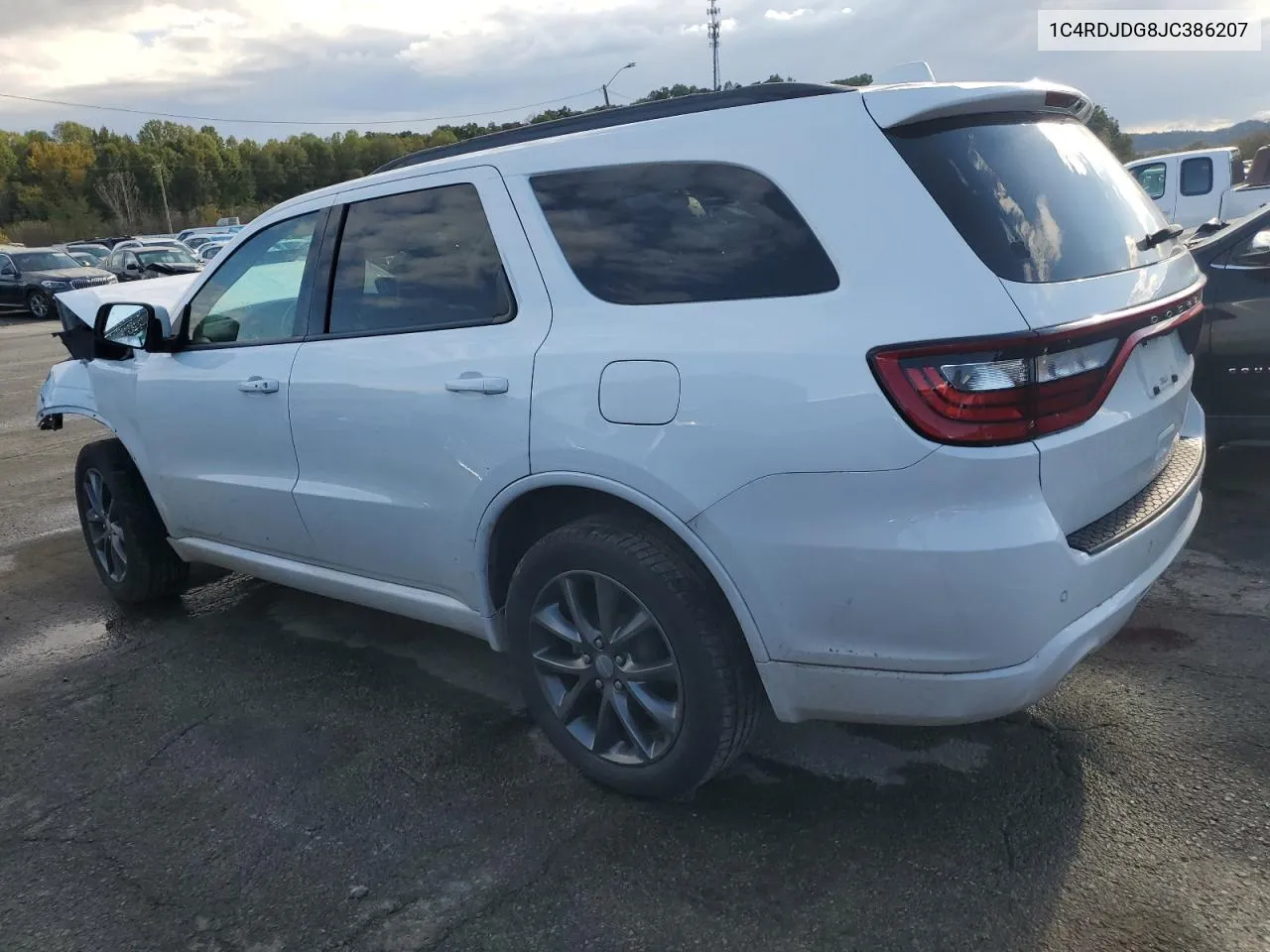 2018 Dodge Durango Gt VIN: 1C4RDJDG8JC386207 Lot: 75689564