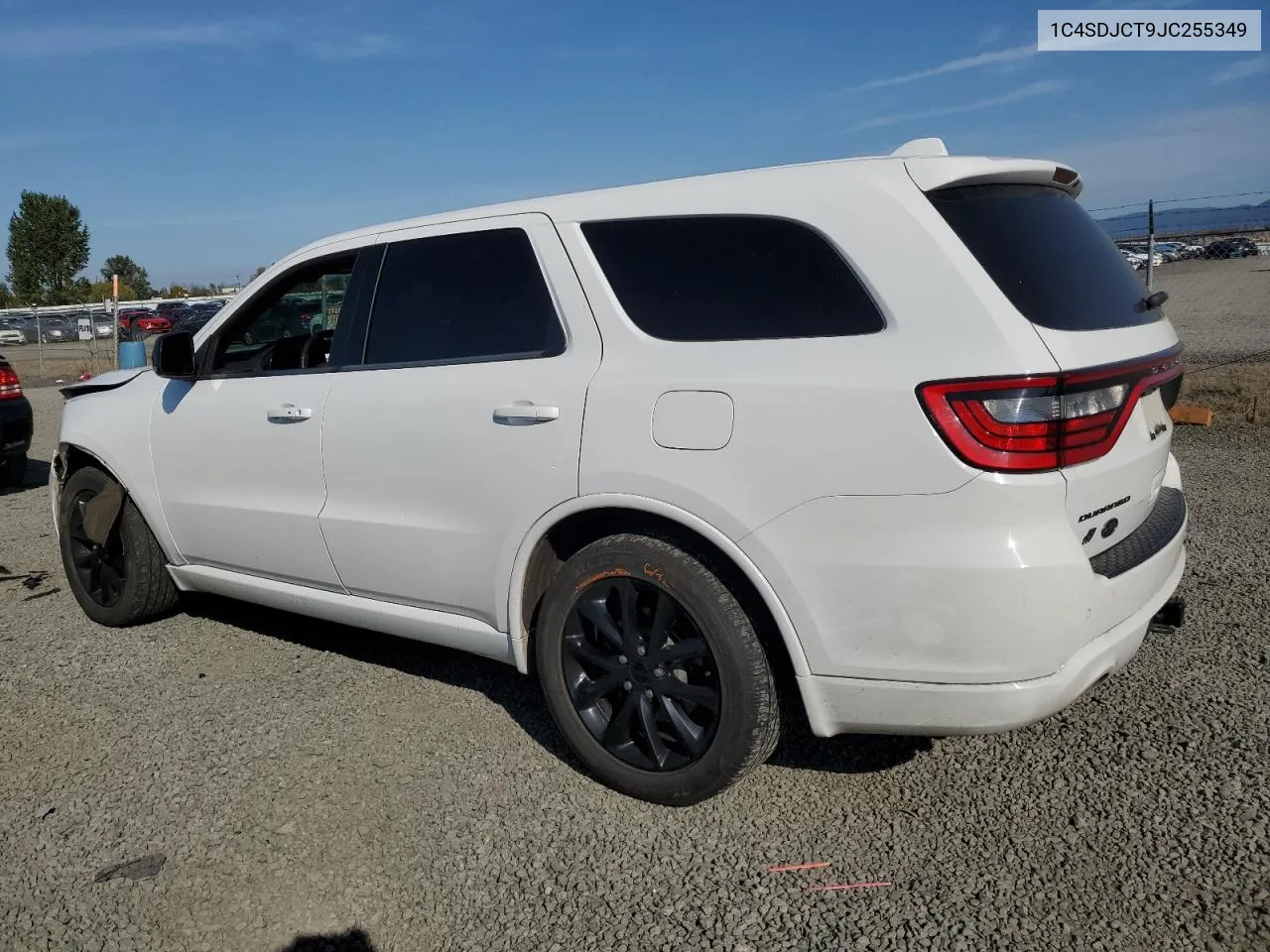 2018 Dodge Durango R/T VIN: 1C4SDJCT9JC255349 Lot: 75771804