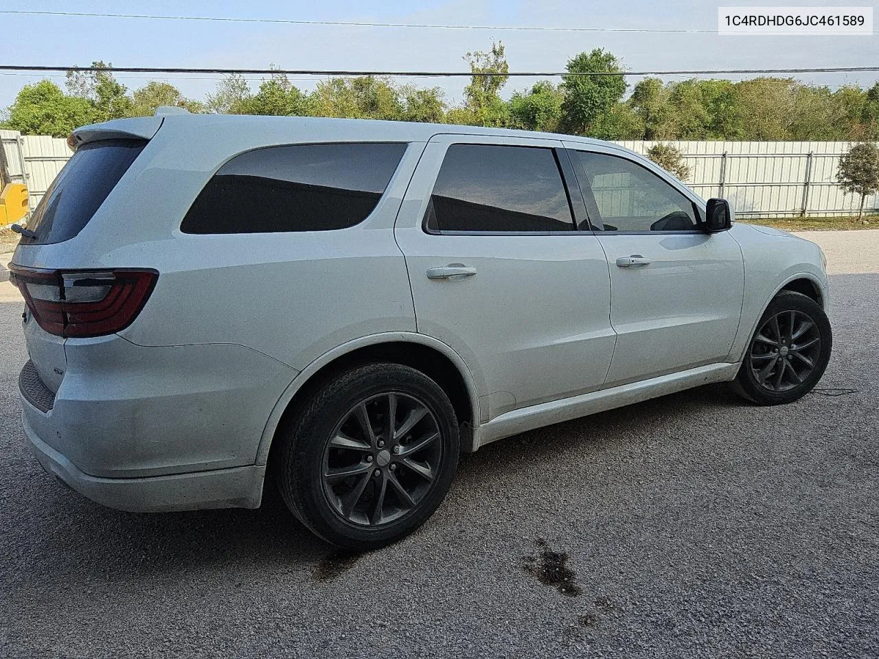 2018 Dodge Durango Gt VIN: 1C4RDHDG6JC461589 Lot: 76016324