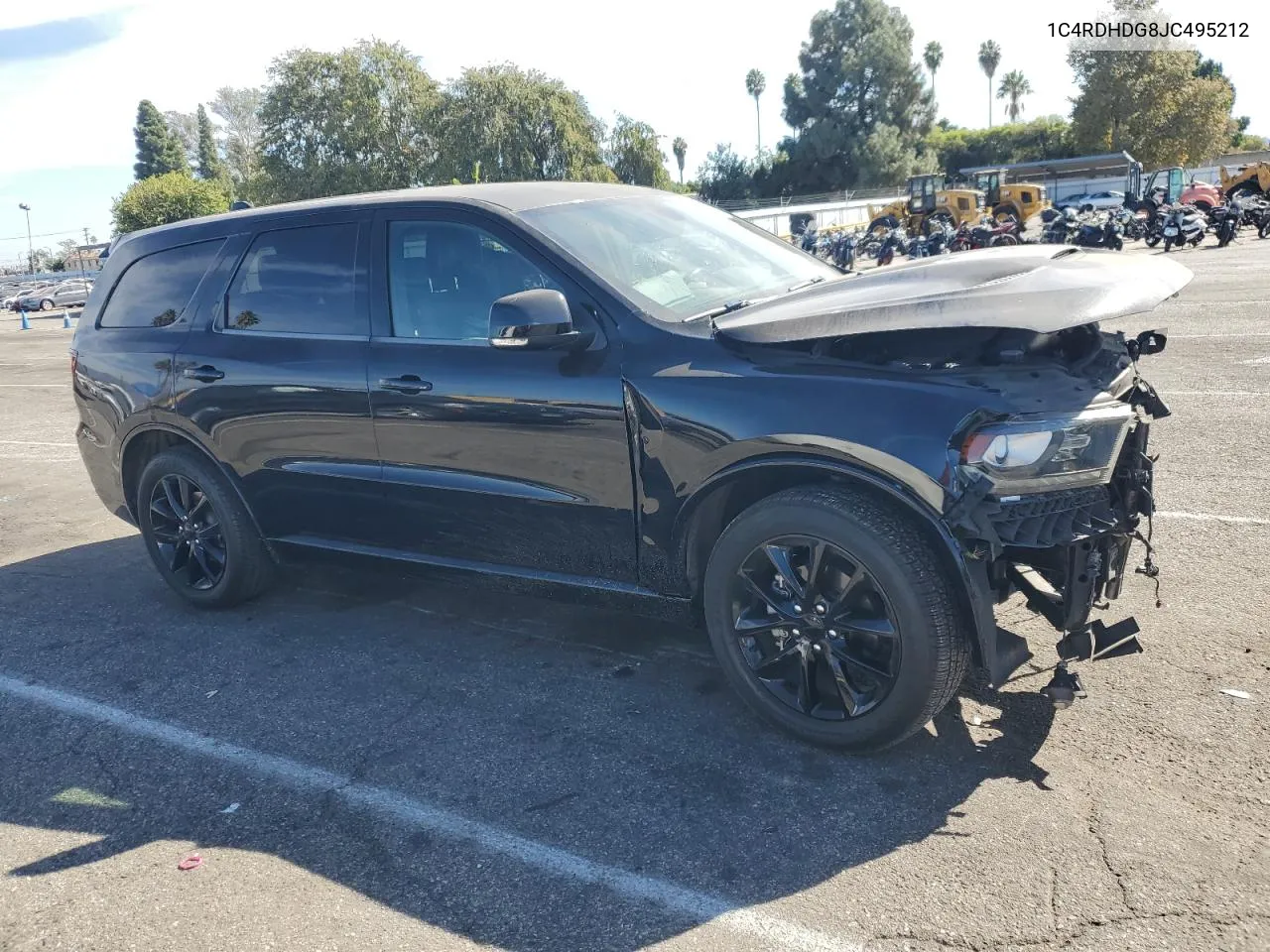 1C4RDHDG8JC495212 2018 Dodge Durango Gt