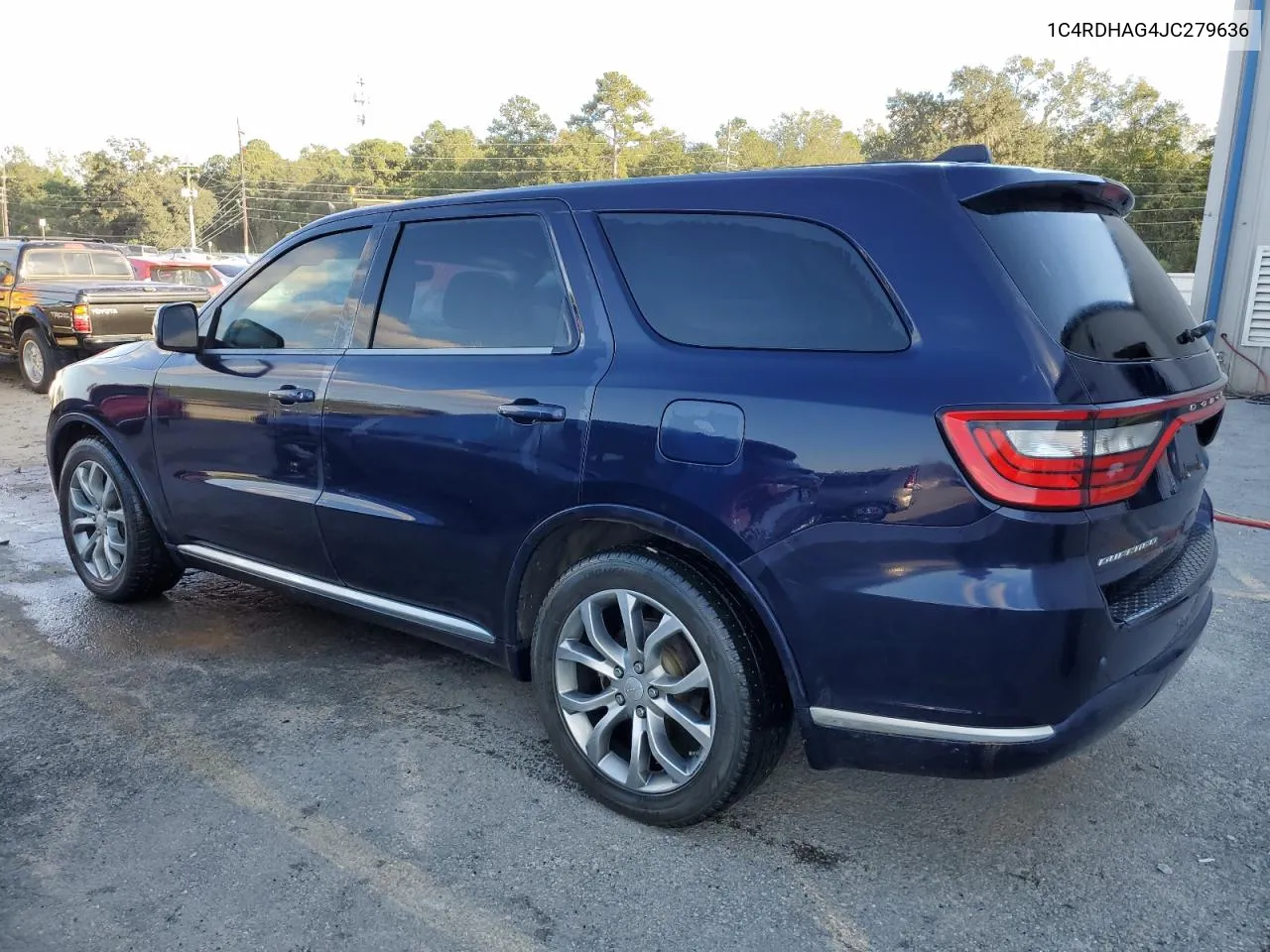 2018 Dodge Durango Sxt VIN: 1C4RDHAG4JC279636 Lot: 76151054