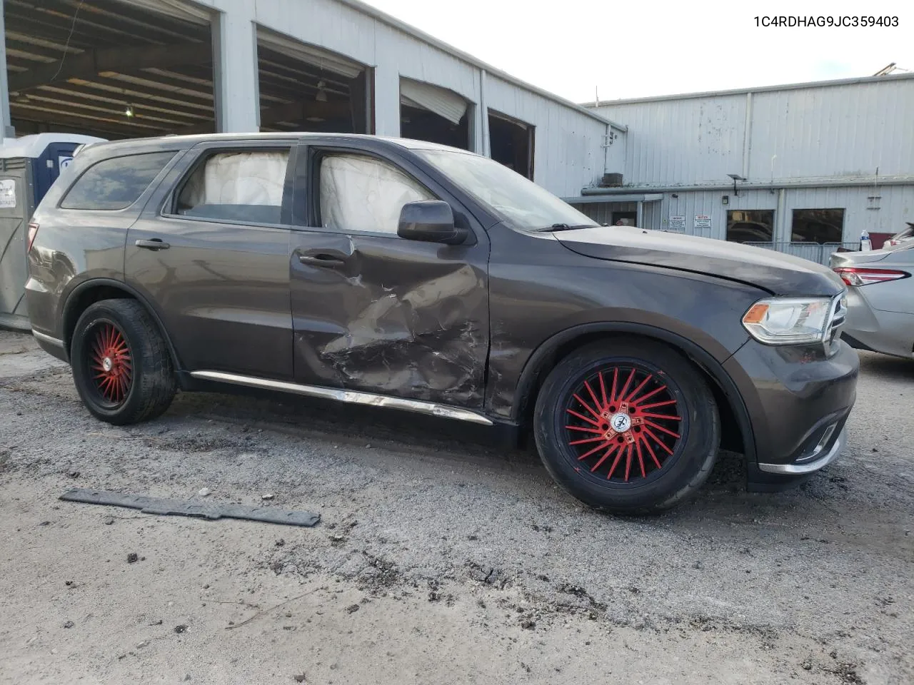 2018 Dodge Durango Sxt VIN: 1C4RDHAG9JC359403 Lot: 76304984