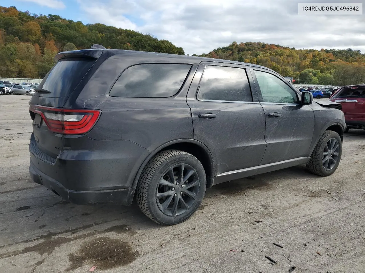 2018 Dodge Durango Gt VIN: 1C4RDJDG5JC496342 Lot: 76372304