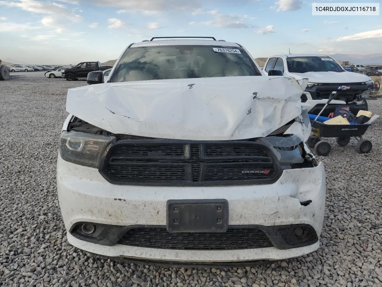 1C4RDJDGXJC116718 2018 Dodge Durango Gt