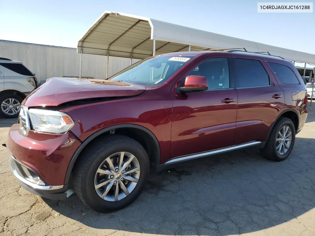 1C4RDJAGXJC161288 2018 Dodge Durango Sxt