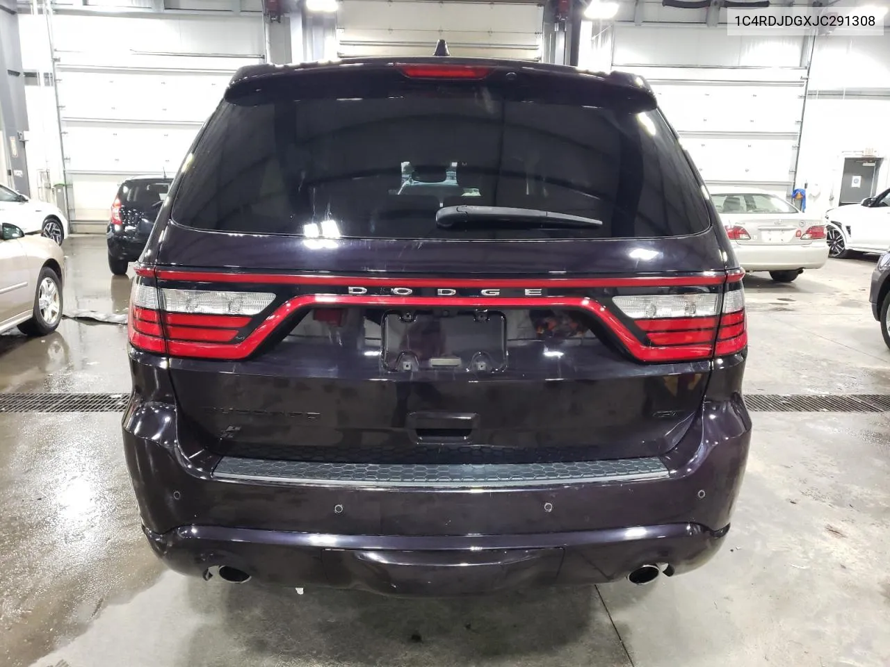 2018 Dodge Durango Gt VIN: 1C4RDJDGXJC291308 Lot: 76564464