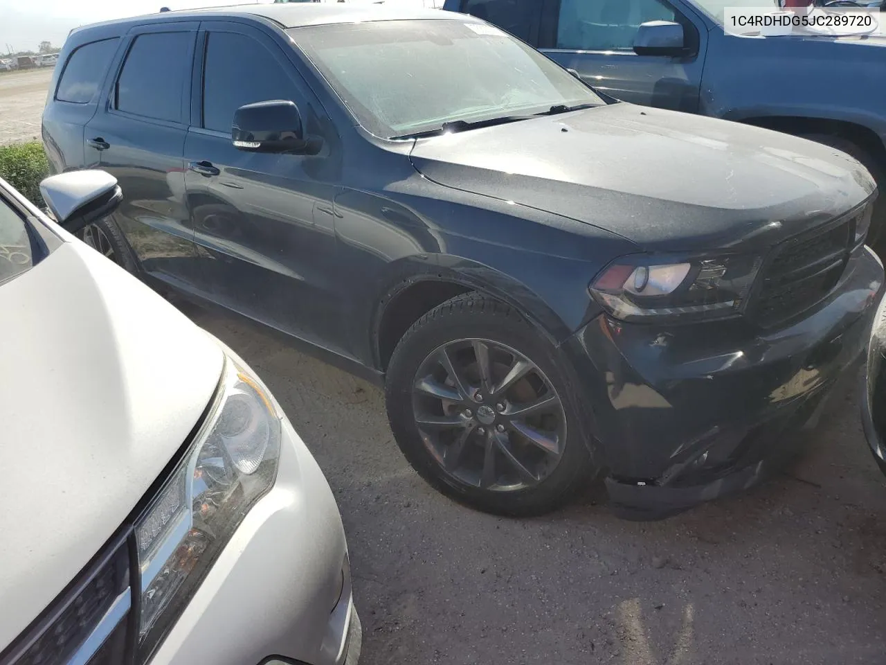 2018 Dodge Durango Gt VIN: 1C4RDHDG5JC289720 Lot: 76820694