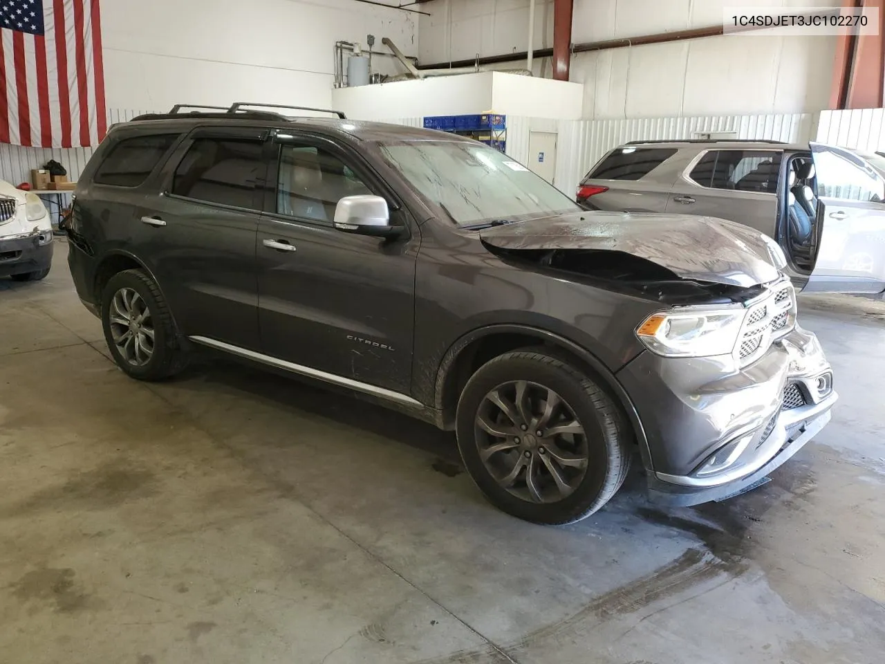 2018 Dodge Durango Citadel VIN: 1C4SDJET3JC102270 Lot: 77175034