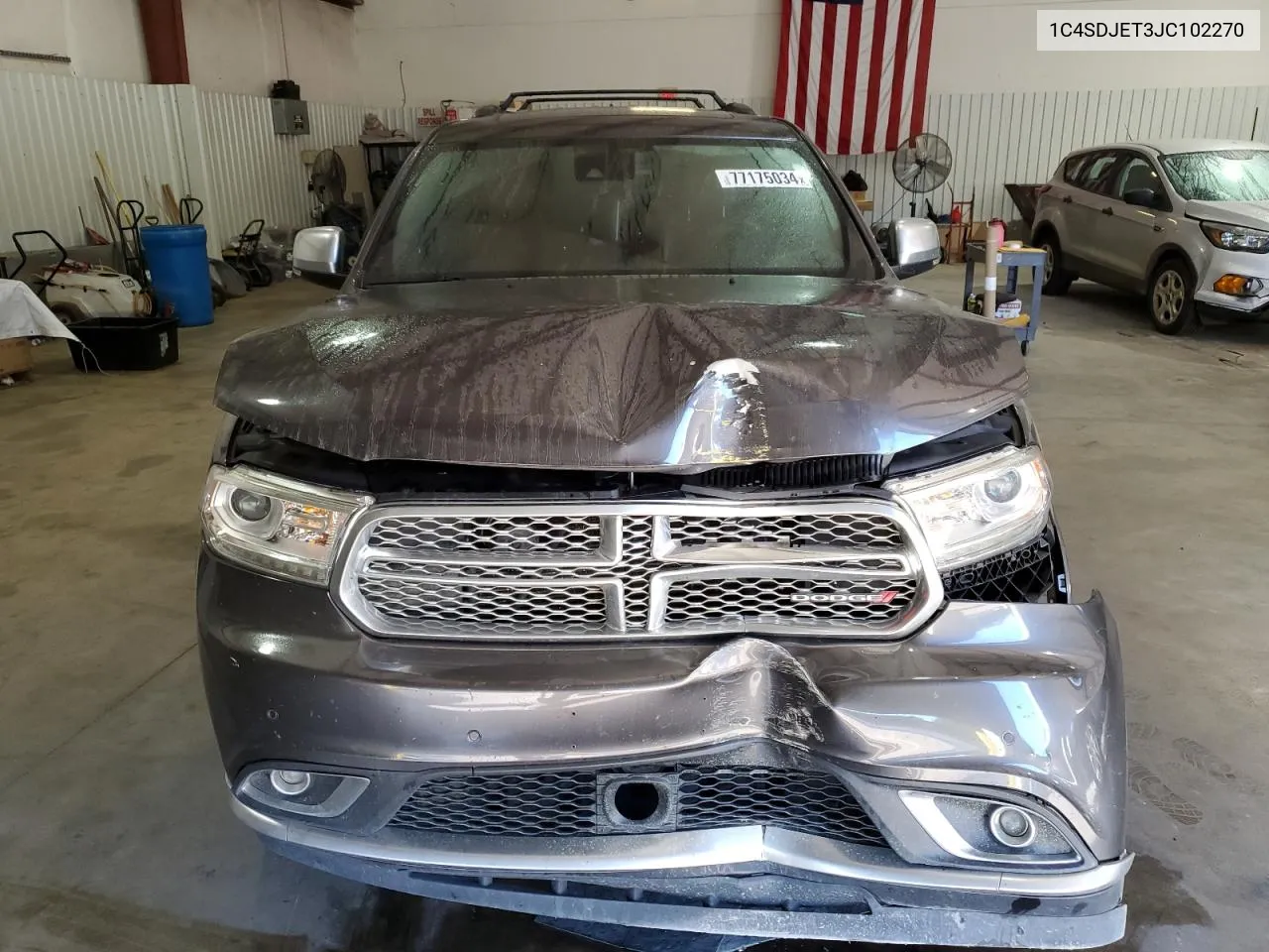 2018 Dodge Durango Citadel VIN: 1C4SDJET3JC102270 Lot: 77175034