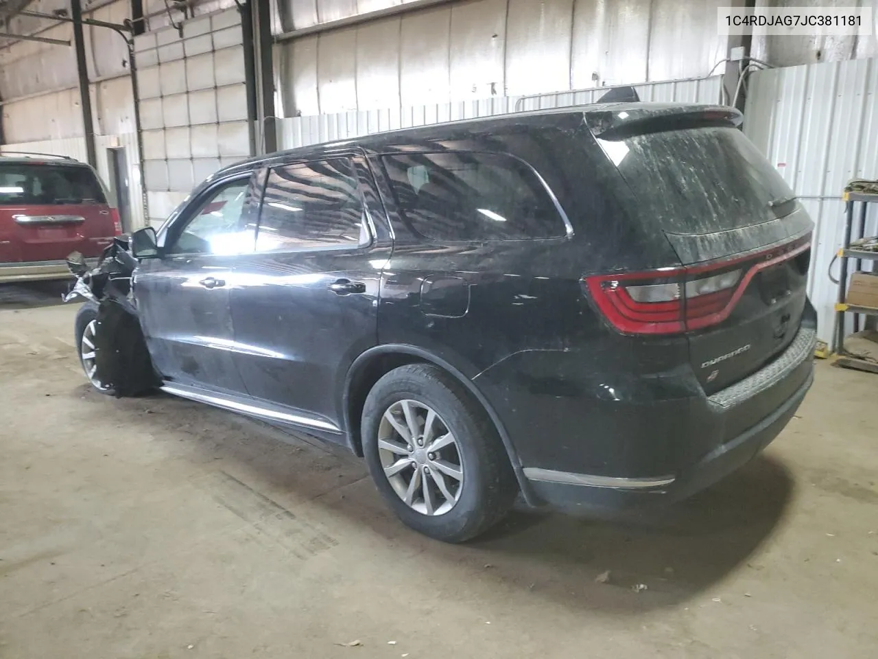 2018 Dodge Durango Sxt VIN: 1C4RDJAG7JC381181 Lot: 77816974