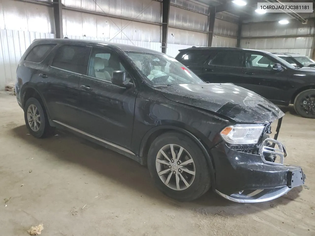 2018 Dodge Durango Sxt VIN: 1C4RDJAG7JC381181 Lot: 77816974