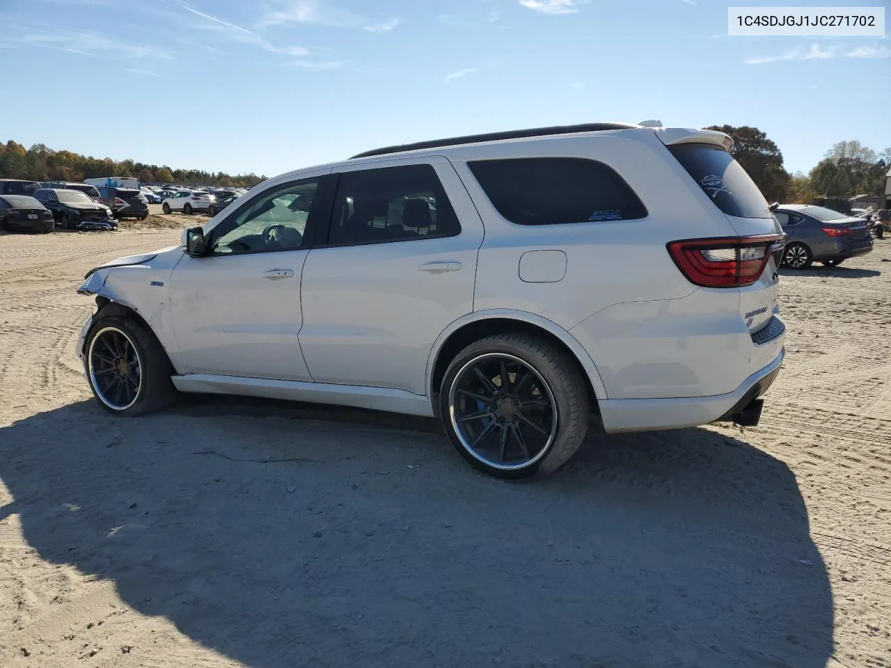 2018 Dodge Durango Srt VIN: 1C4SDJGJ1JC271702 Lot: 77846724