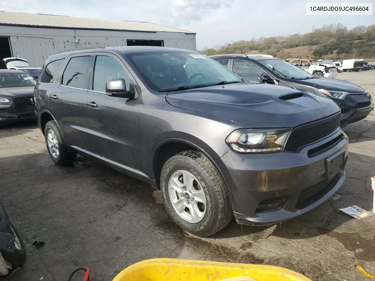 2018 Dodge Durango Gt VIN: 1C4RDJDG9JC496604 Lot: 78227024