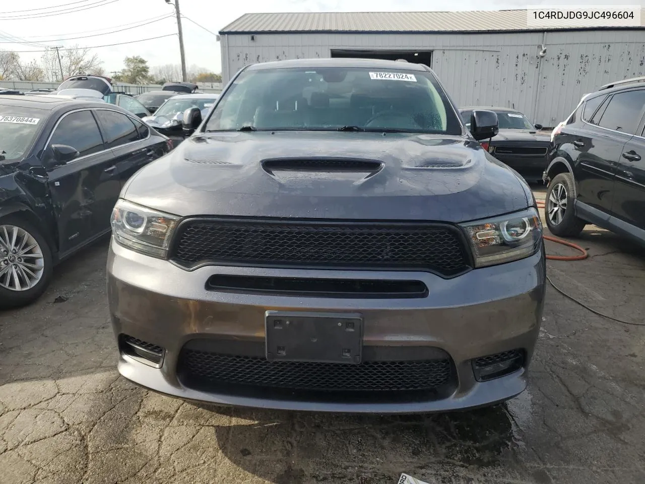 2018 Dodge Durango Gt VIN: 1C4RDJDG9JC496604 Lot: 78227024