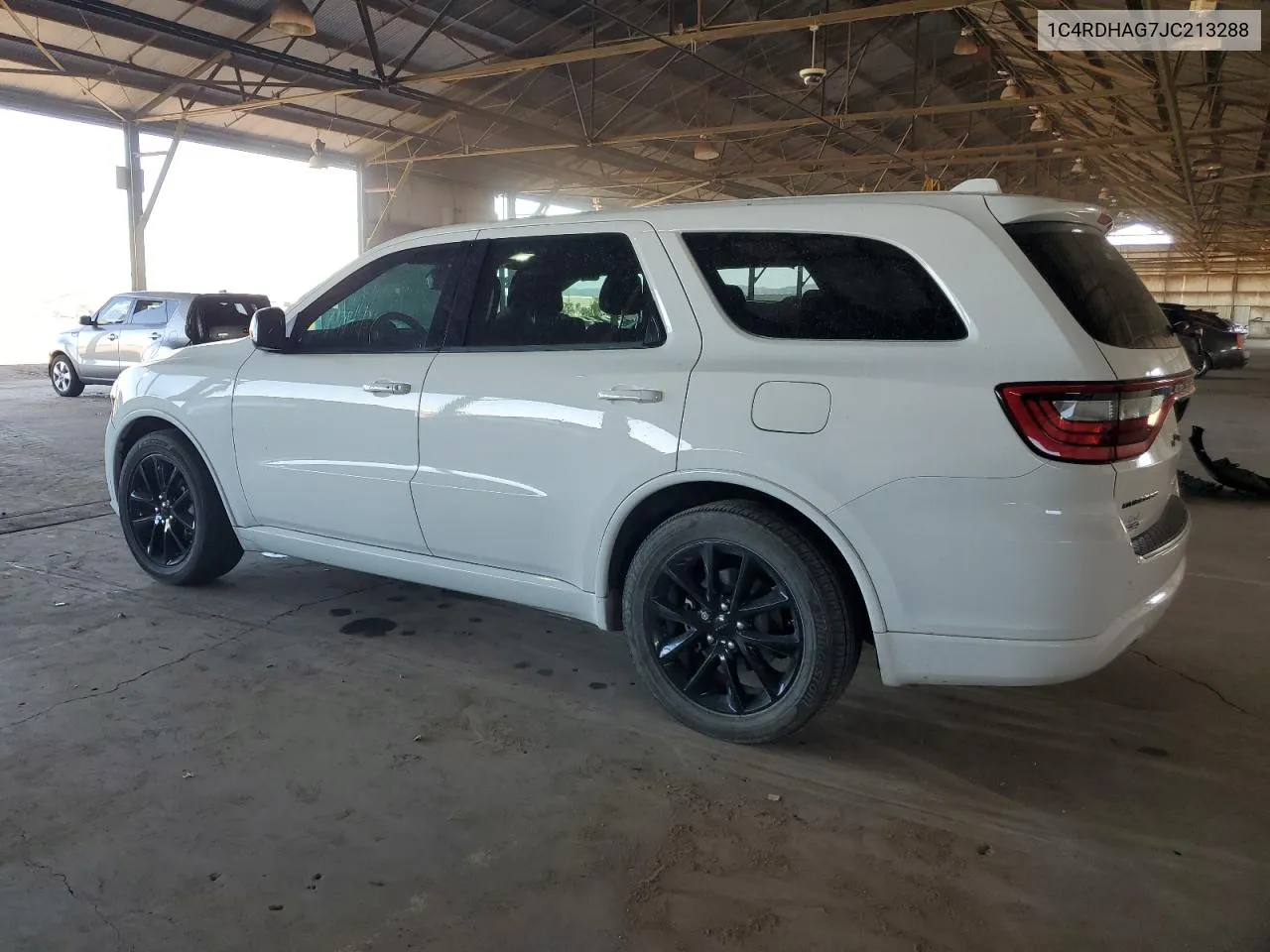 2018 Dodge Durango Sxt VIN: 1C4RDHAG7JC213288 Lot: 78928824