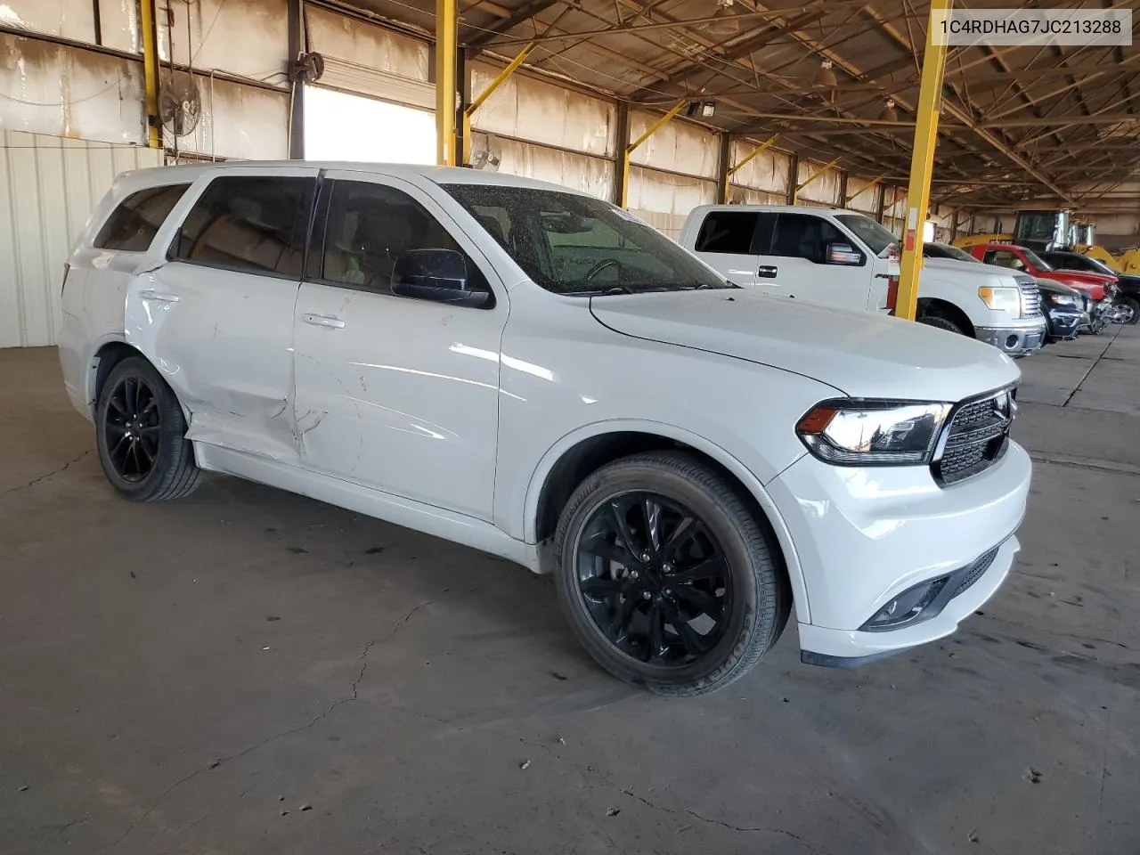 2018 Dodge Durango Sxt VIN: 1C4RDHAG7JC213288 Lot: 78928824