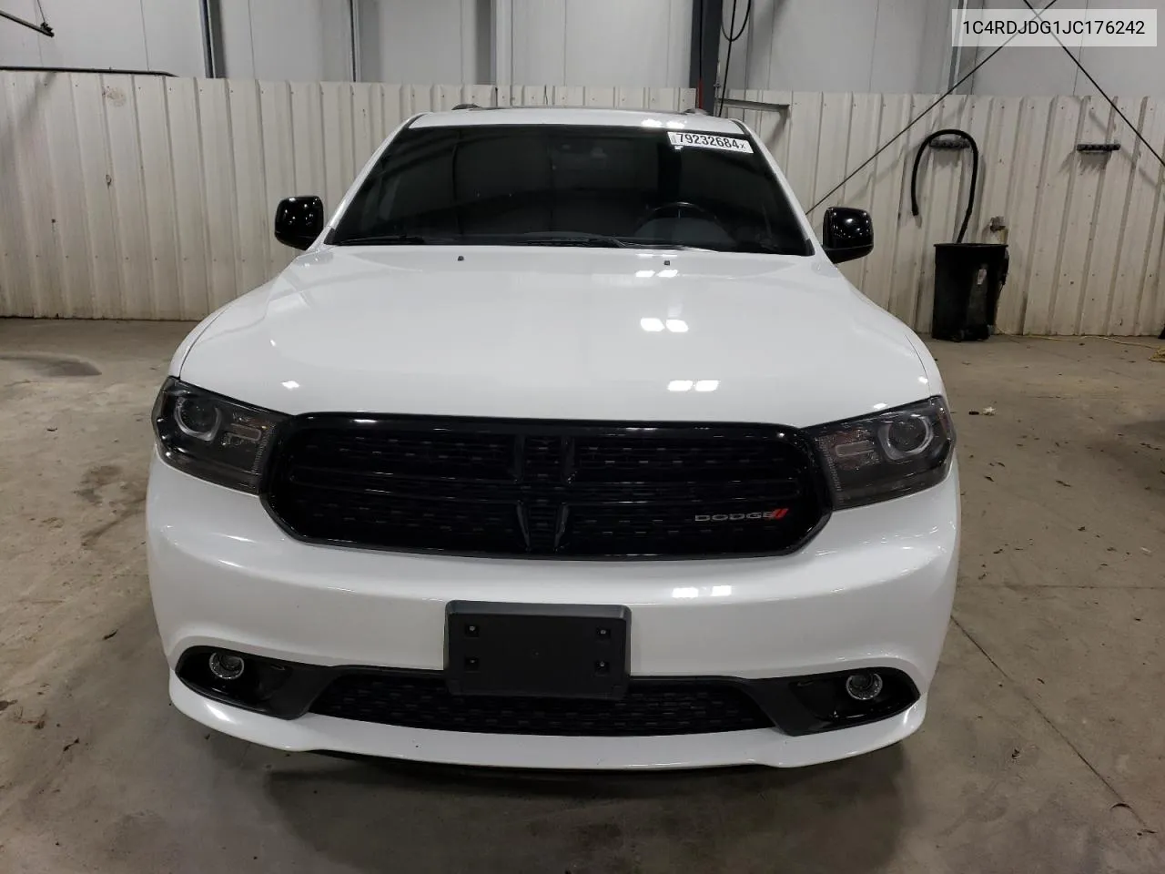 2018 Dodge Durango Gt VIN: 1C4RDJDG1JC176242 Lot: 79232684