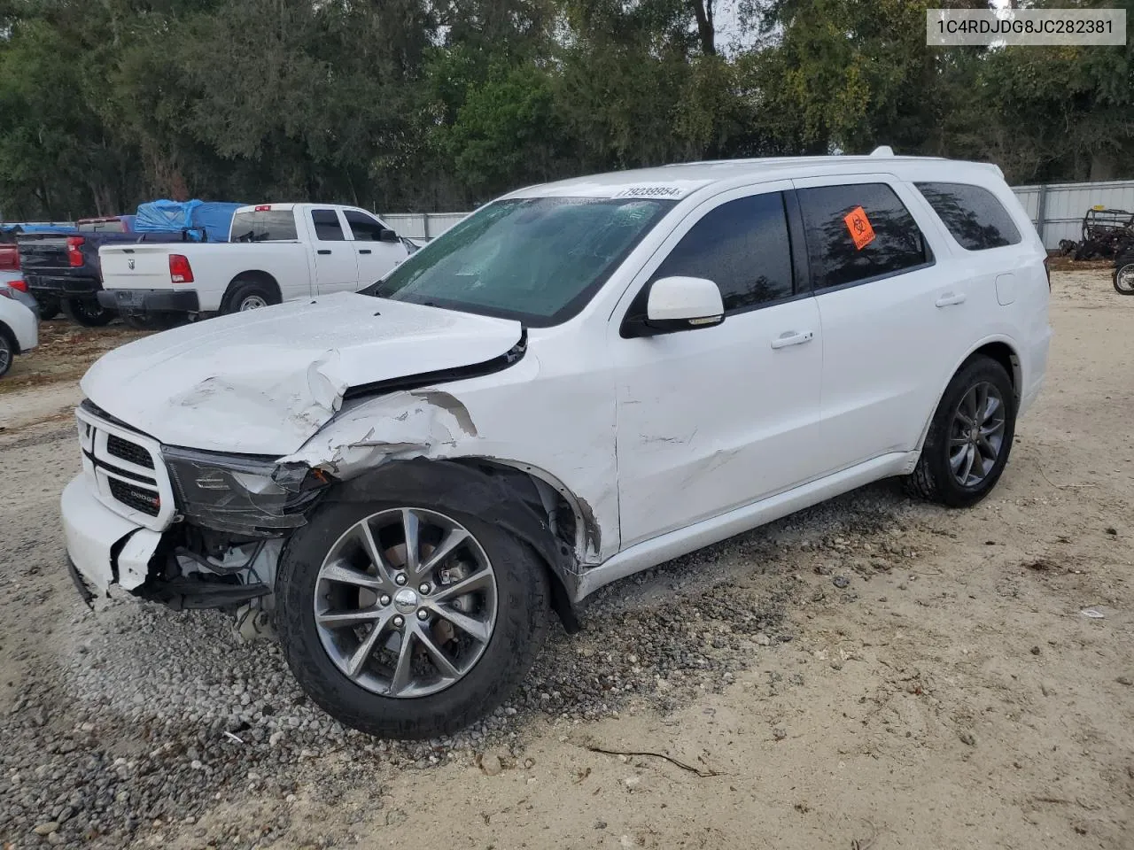 2018 Dodge Durango Gt VIN: 1C4RDJDG8JC282381 Lot: 79239954