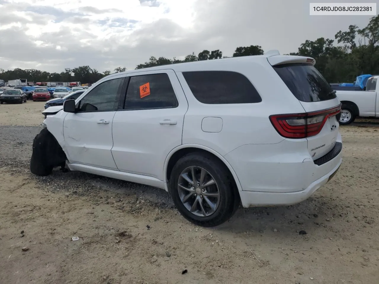 2018 Dodge Durango Gt VIN: 1C4RDJDG8JC282381 Lot: 79239954