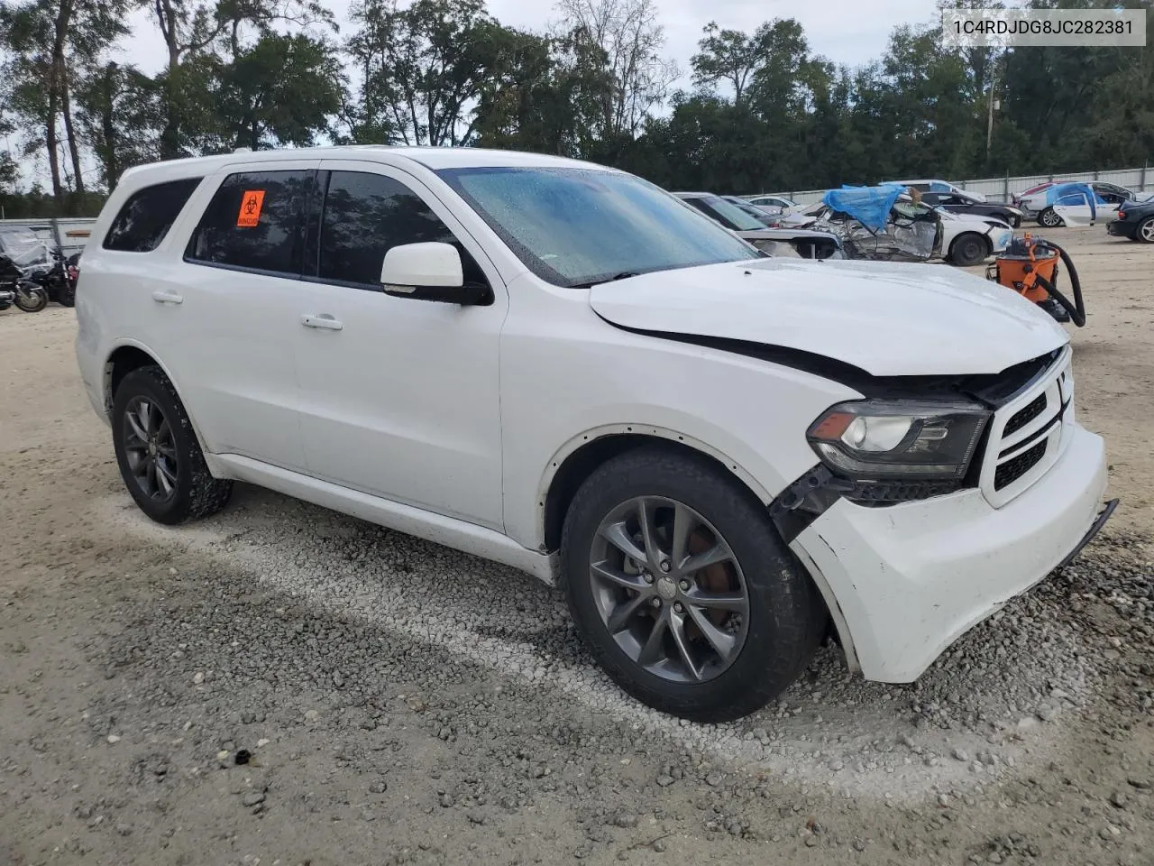 2018 Dodge Durango Gt VIN: 1C4RDJDG8JC282381 Lot: 79239954