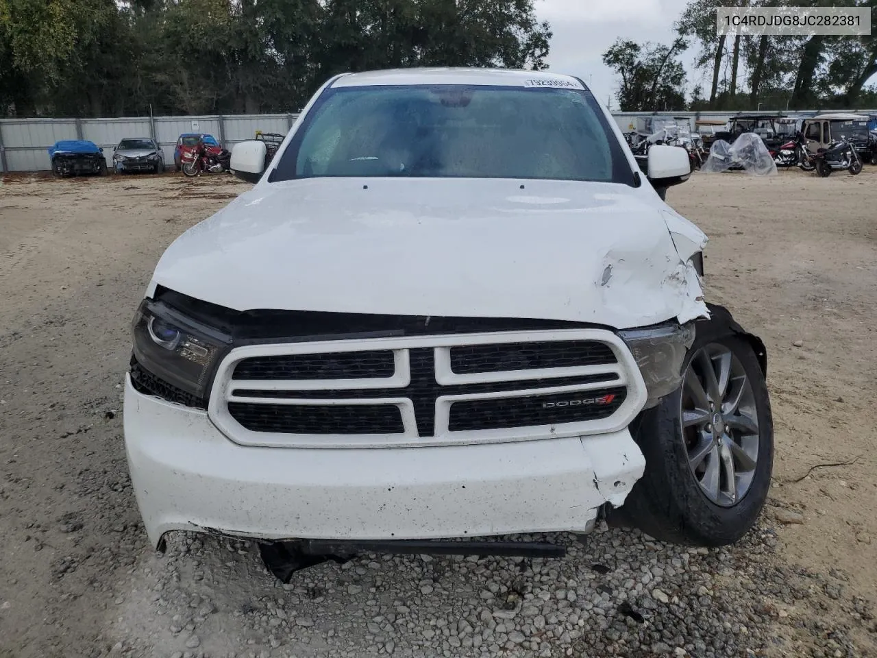 2018 Dodge Durango Gt VIN: 1C4RDJDG8JC282381 Lot: 79239954