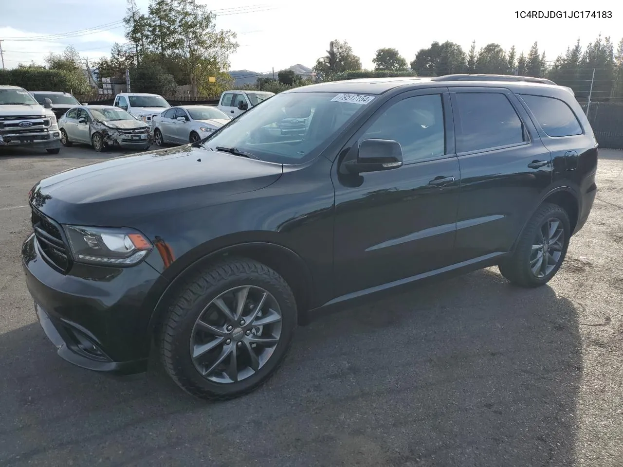 2018 Dodge Durango Gt VIN: 1C4RDJDG1JC174183 Lot: 79517154