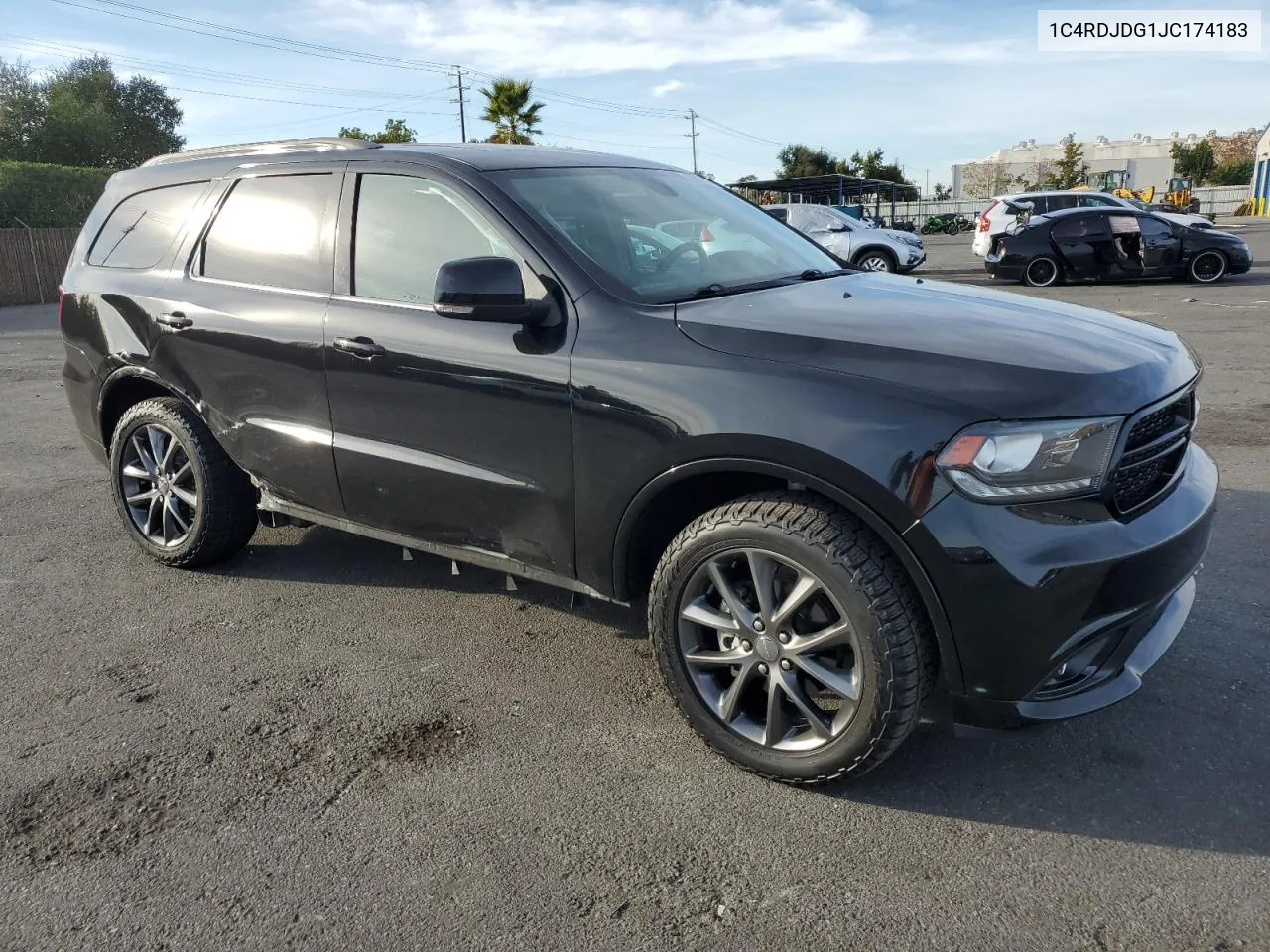 2018 Dodge Durango Gt VIN: 1C4RDJDG1JC174183 Lot: 79517154