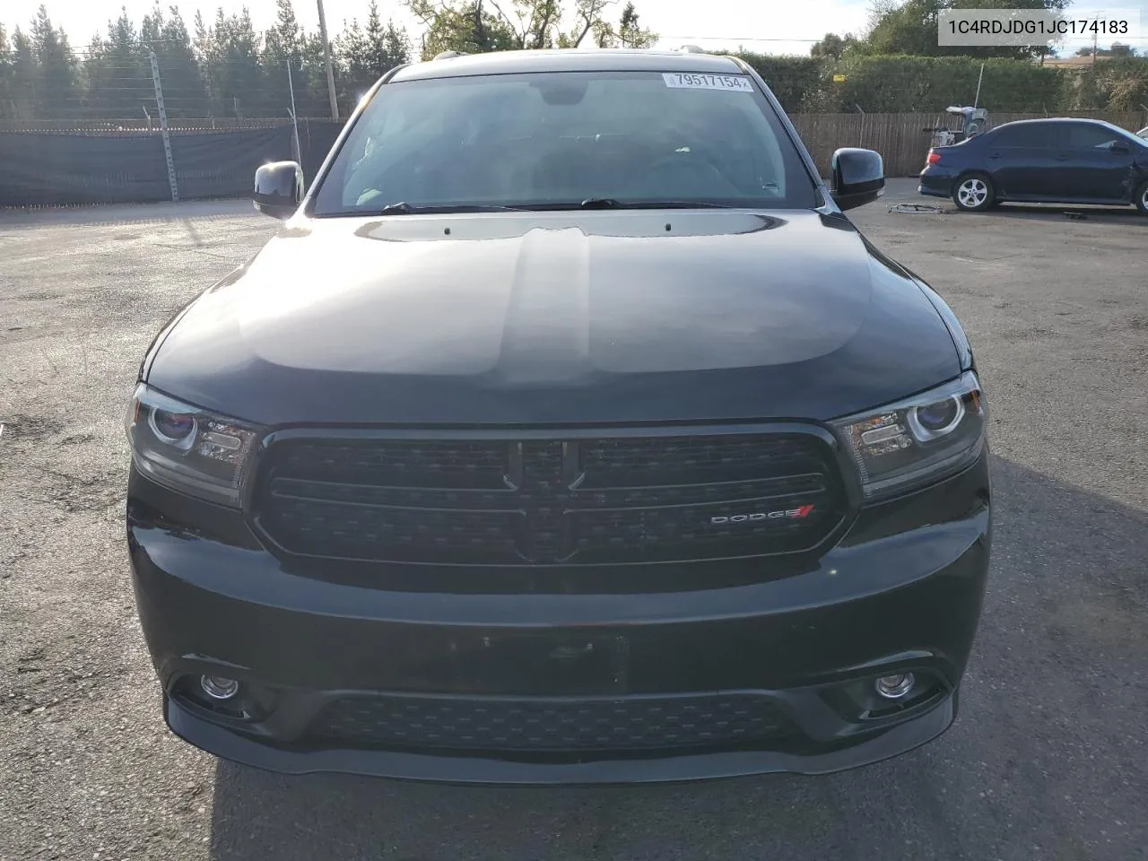 2018 Dodge Durango Gt VIN: 1C4RDJDG1JC174183 Lot: 79517154