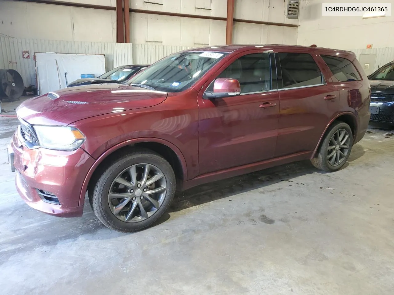 2018 Dodge Durango Gt VIN: 1C4RDHDG6JC461365 Lot: 79584874