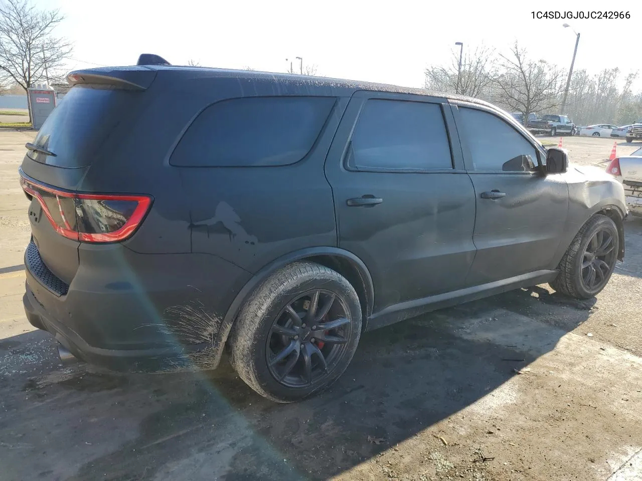 2018 Dodge Durango Srt VIN: 1C4SDJGJ0JC242966 Lot: 79837324