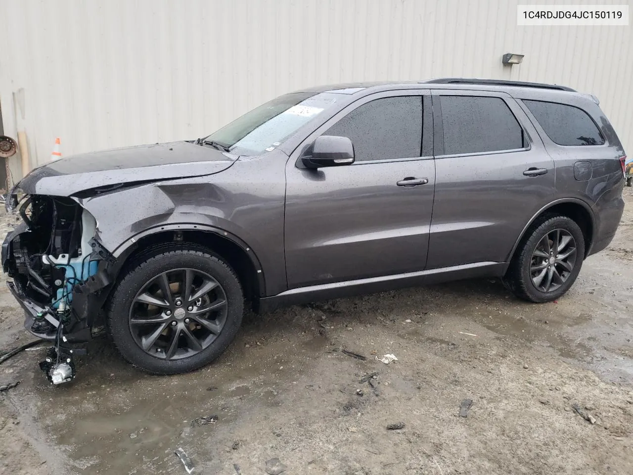 2018 Dodge Durango Gt VIN: 1C4RDJDG4JC150119 Lot: 80215284