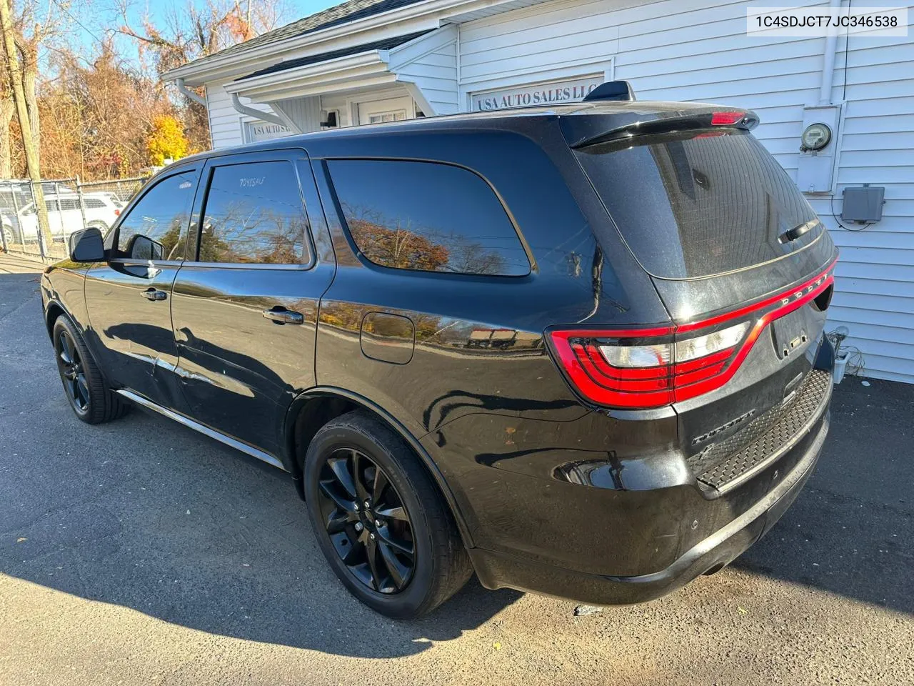 2018 Dodge Durango R/T VIN: 1C4SDJCT7JC346538 Lot: 80243774