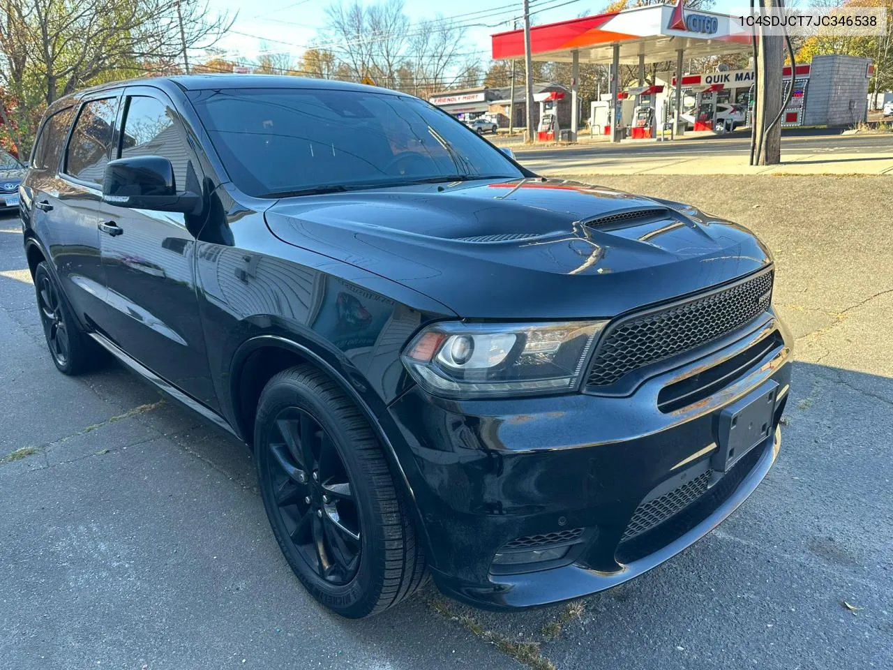 2018 Dodge Durango R/T VIN: 1C4SDJCT7JC346538 Lot: 80243774