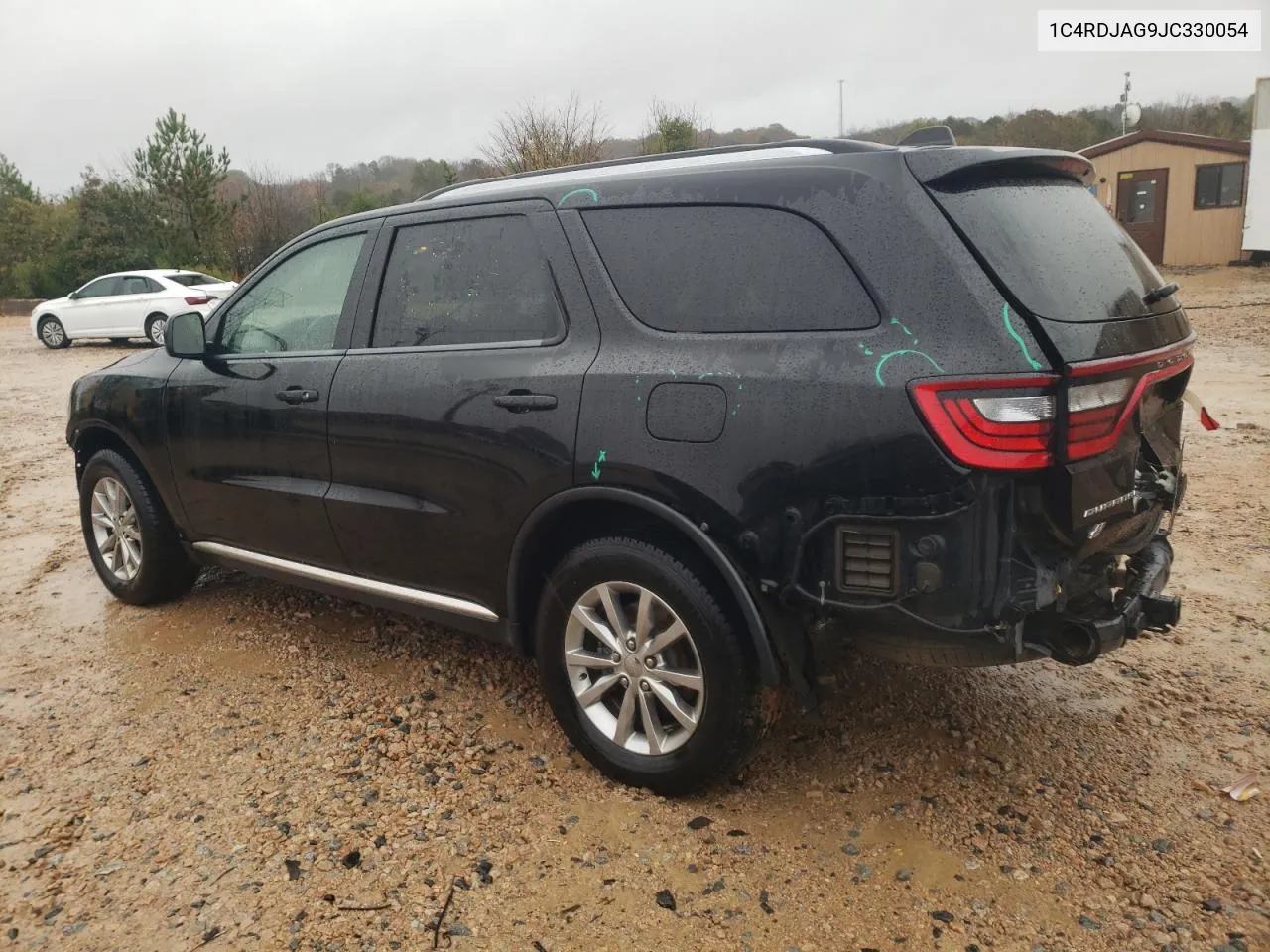 2018 Dodge Durango Sxt VIN: 1C4RDJAG9JC330054 Lot: 80273594