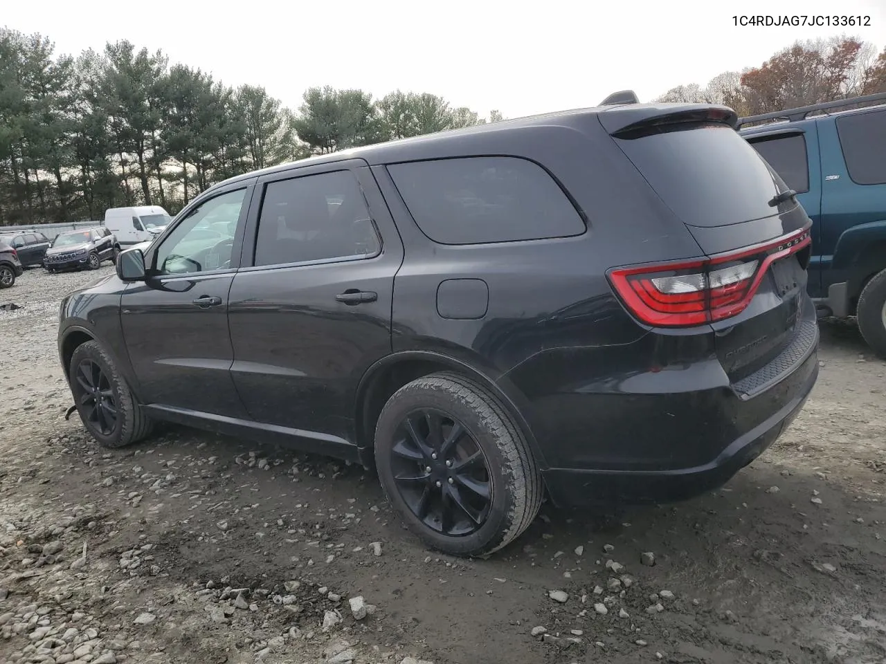 2018 Dodge Durango Sxt VIN: 1C4RDJAG7JC133612 Lot: 80796954