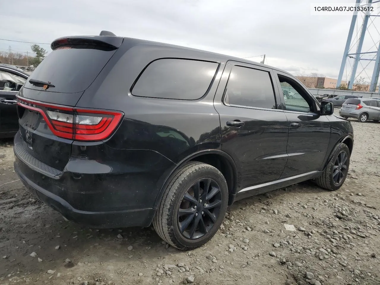 2018 Dodge Durango Sxt VIN: 1C4RDJAG7JC133612 Lot: 80796954