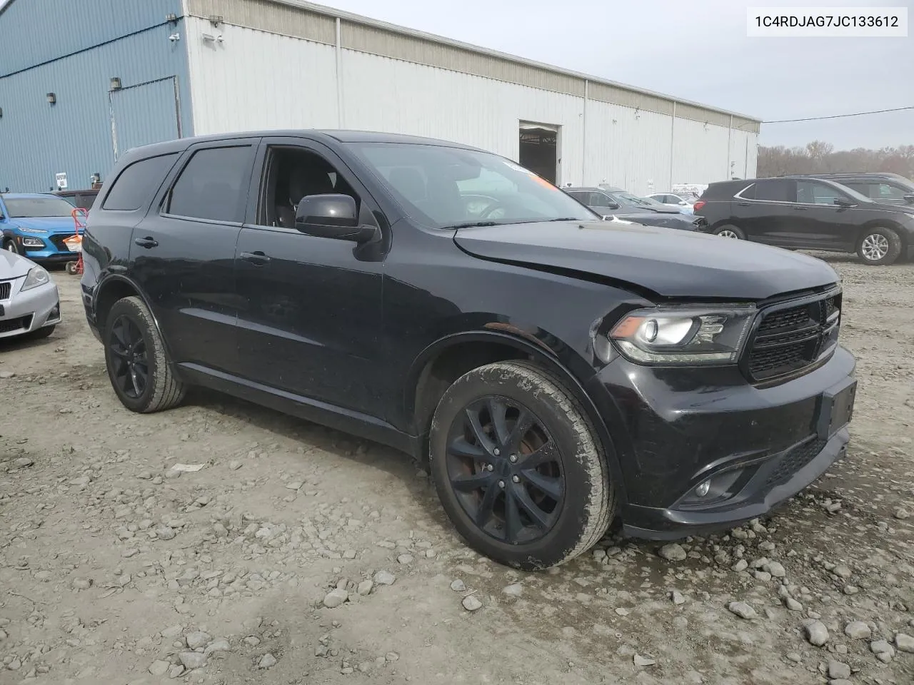 2018 Dodge Durango Sxt VIN: 1C4RDJAG7JC133612 Lot: 80796954