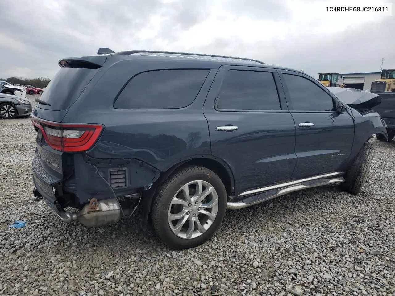 2018 Dodge Durango Citadel VIN: 1C4RDHEG8JC216811 Lot: 80801934