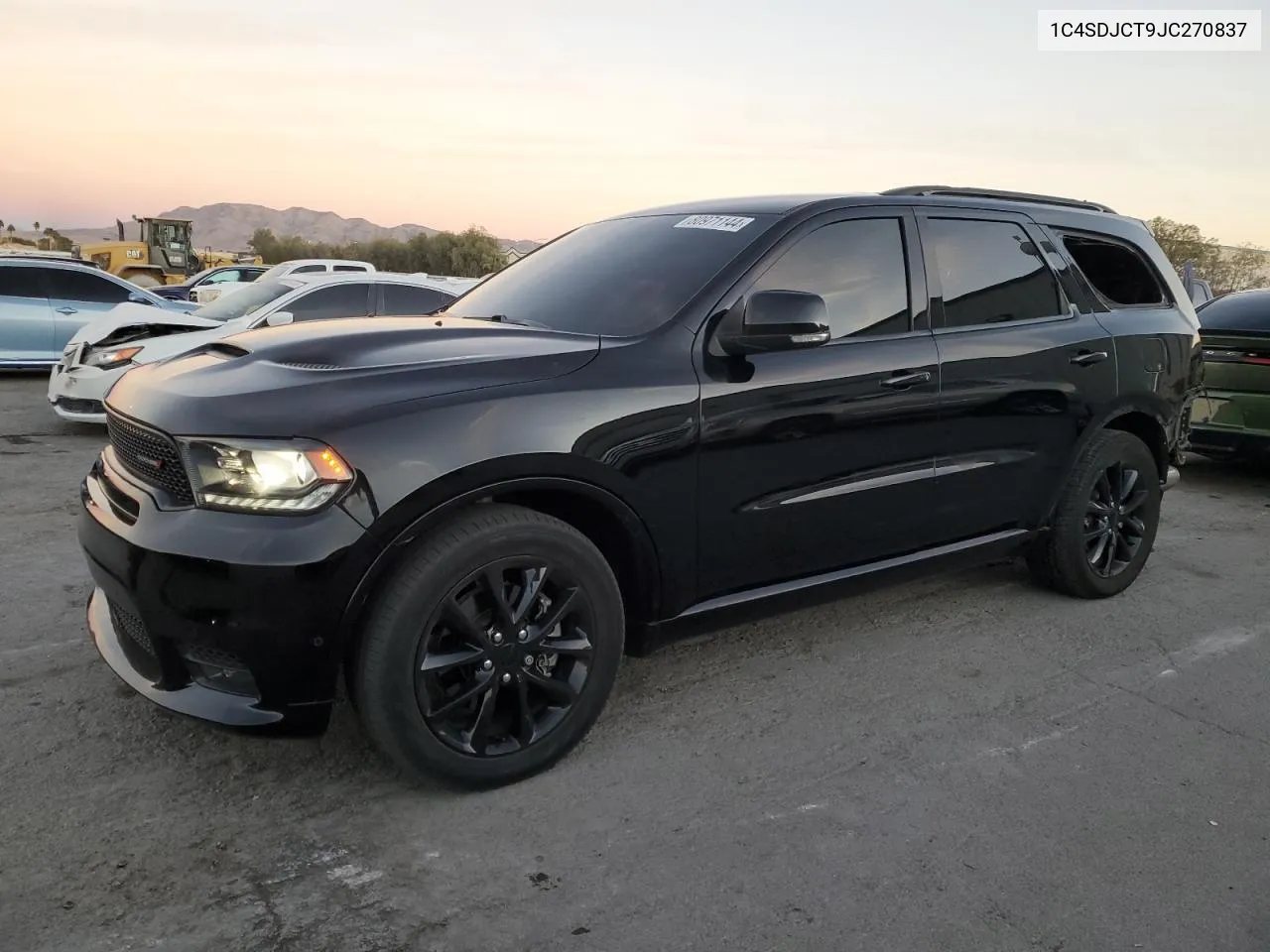 2018 Dodge Durango R/T VIN: 1C4SDJCT9JC270837 Lot: 80971144